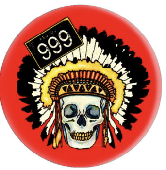 Nine Nine Nine - Skull - Button